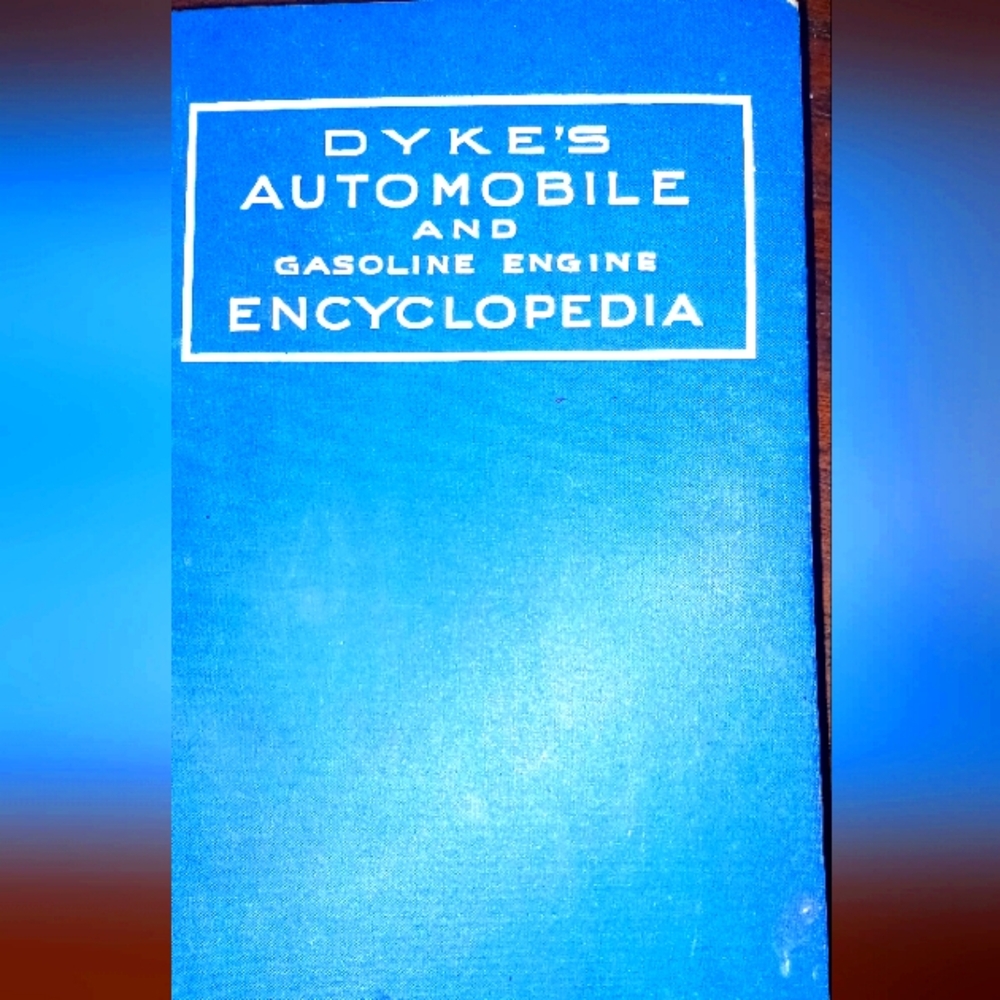 1926 Dukes automobile encyclopedia